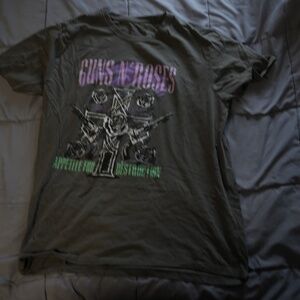 Guns N' Roses Graphic Tee Grey Large